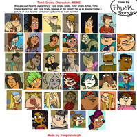 Total Drama Favorite to Least