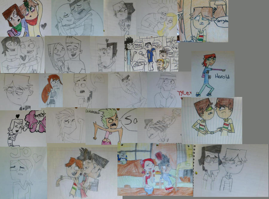 A few of my Total Drama Drawings