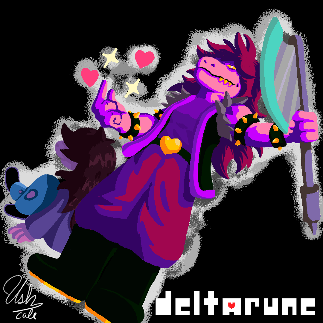 Susan From Delta Rune Susie - Deltarune by Ushcale on DeviantArt