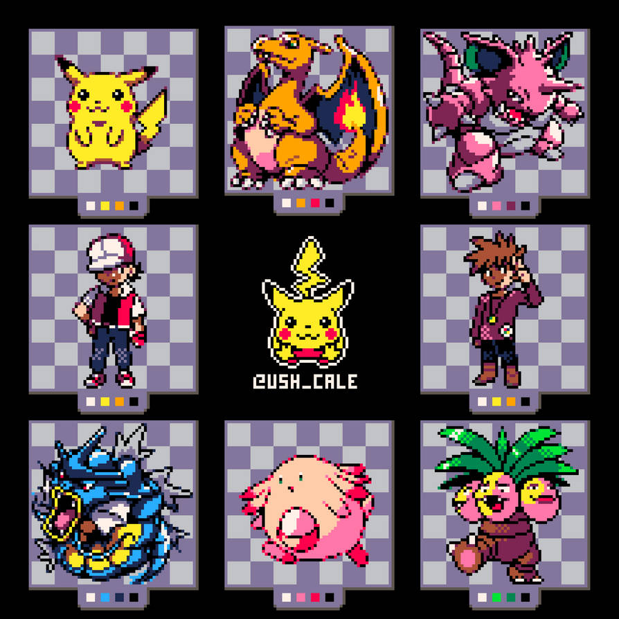 Pokemon Yellow Color Palette