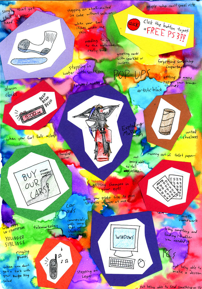 Things That Are Annoying by explodingmuffins on DeviantArt