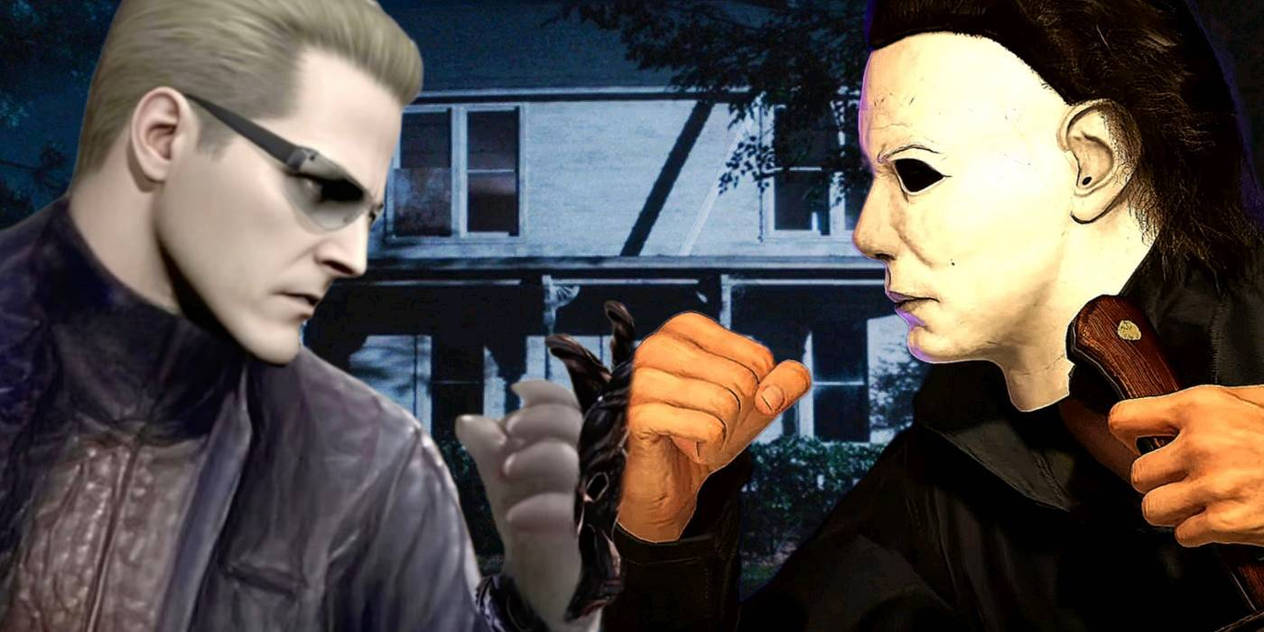 Mk1 intros: Albert wesker vs Michael Myers by Largebiy1009 on DeviantArt
