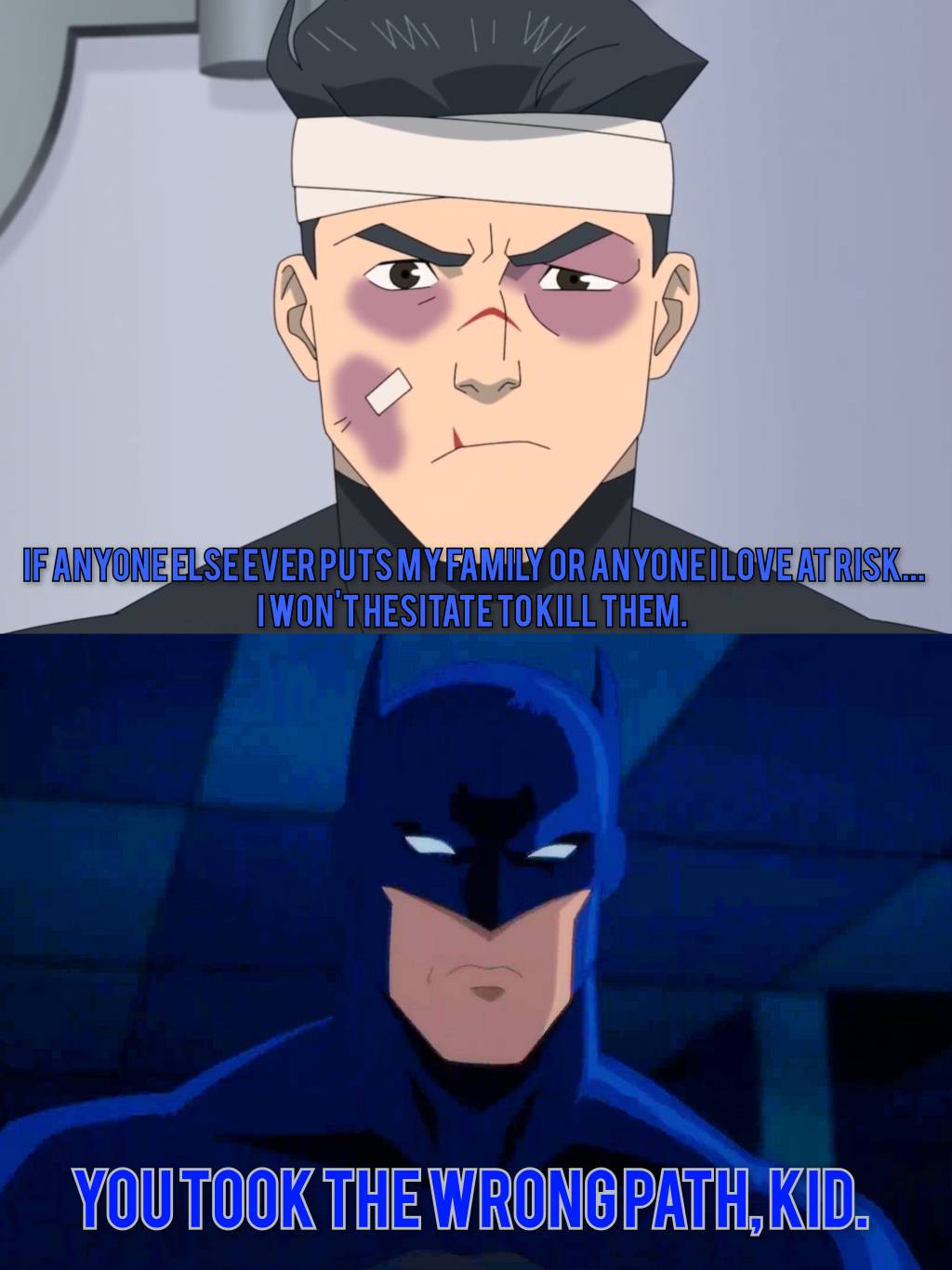 Invincible Rip Off Batman Batman Disagrees with Invincible's Decision. by Largebiy1009 on DeviantArt