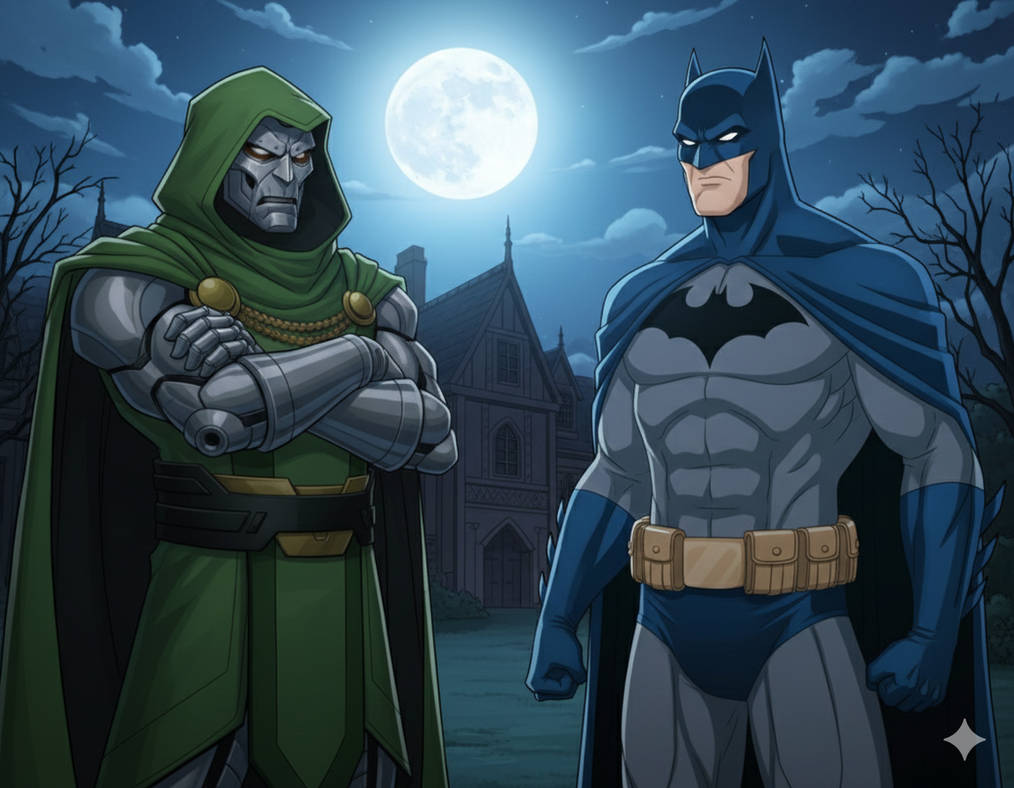 Doom Batman Mod Dr. Doom vs Batman by Largebiy1009 on DeviantArt