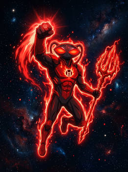 Red Lantern Black Manta