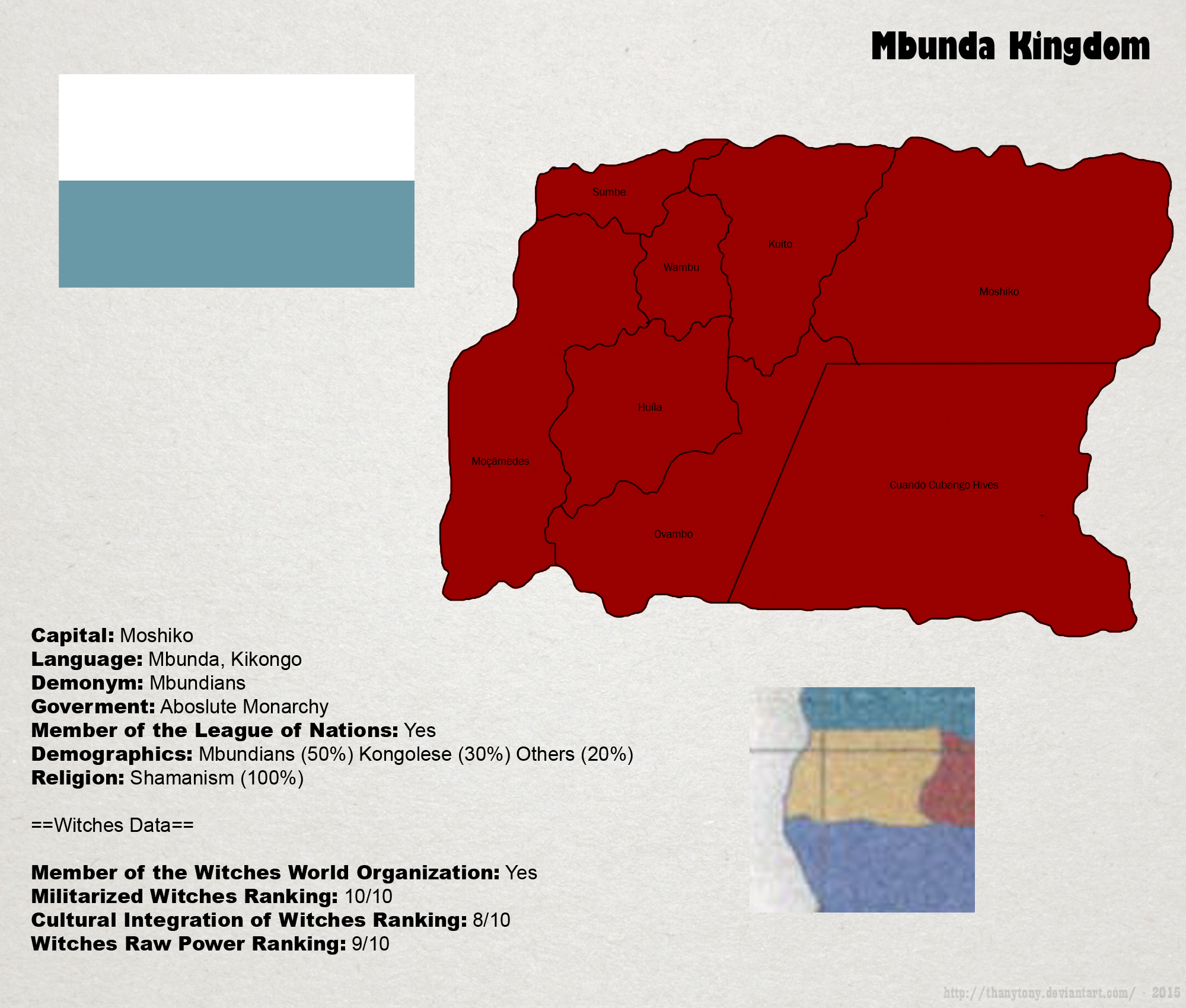 SW: Map of Mbunda by ThanyTony on DeviantArt