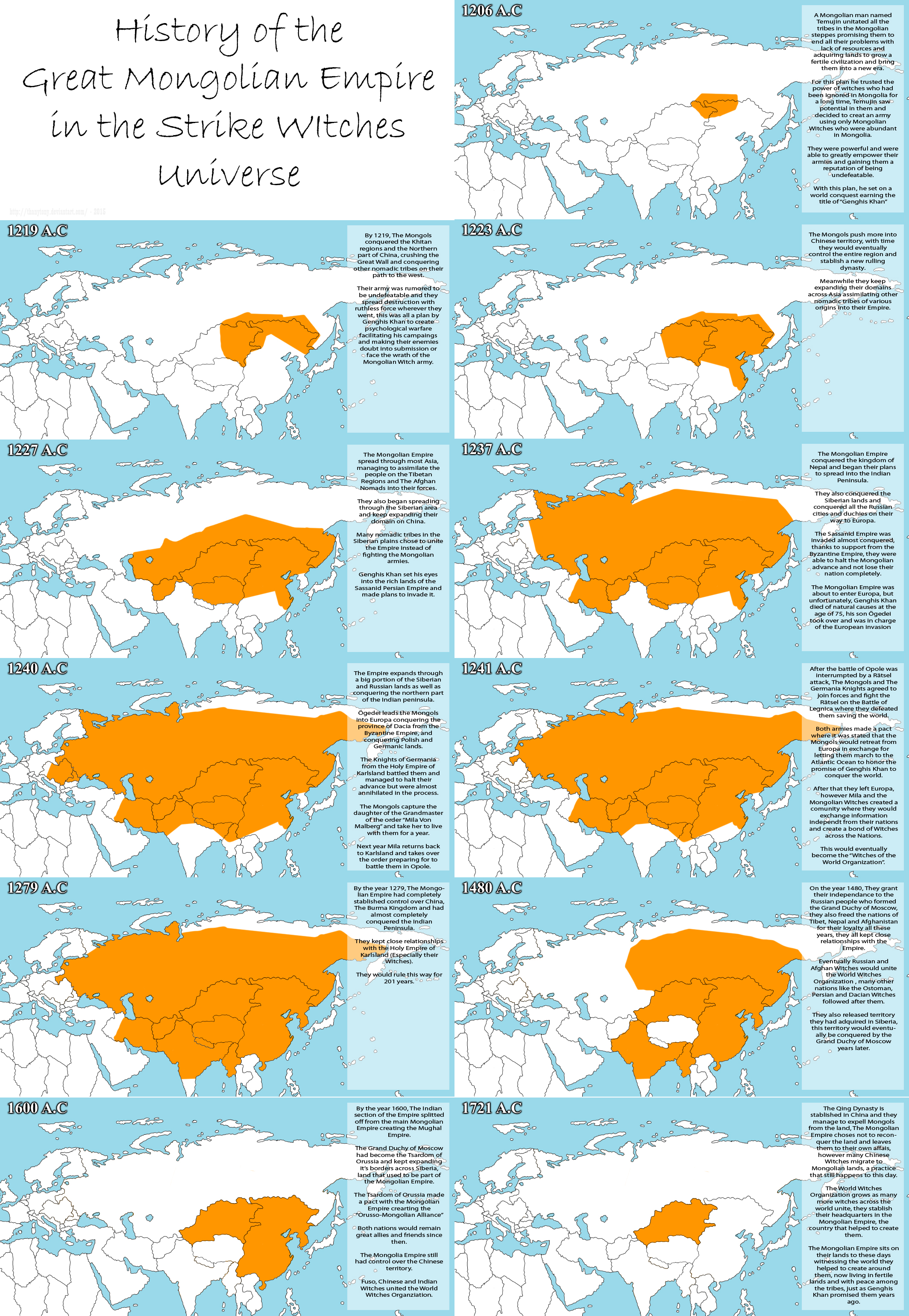 mongolian empire map