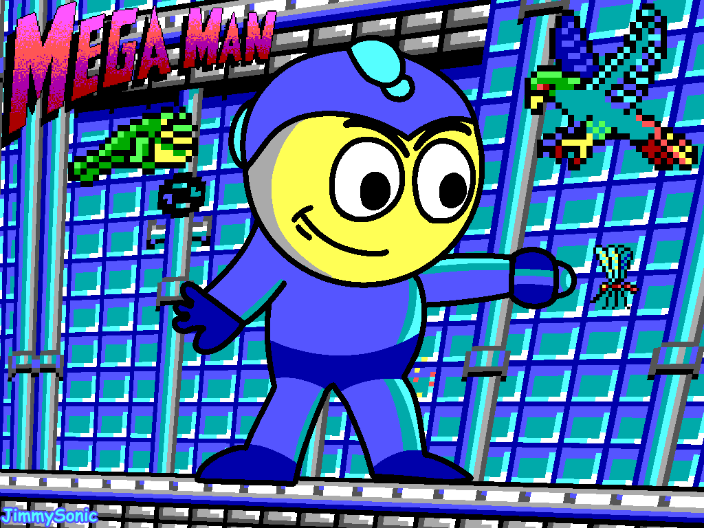 Ms Dos Mega Math Mega Man (MS-DOS) by JimmySonic on DeviantArt