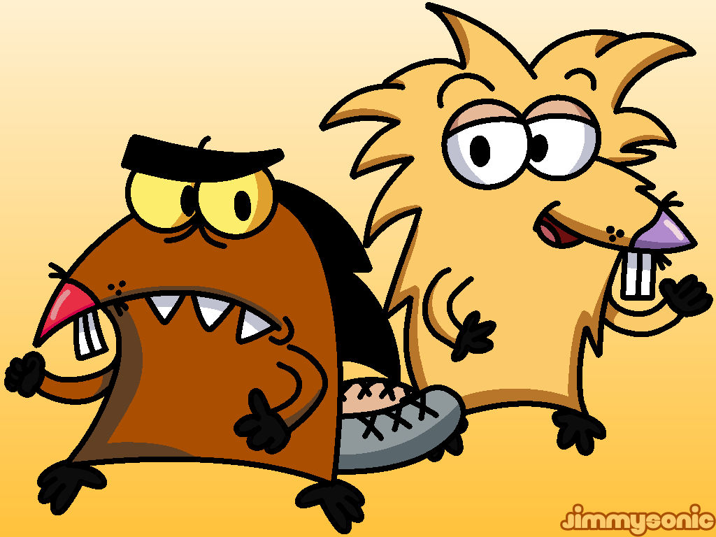 The Angry Beavers: Dag and Norb by JimmySonic on DeviantArt