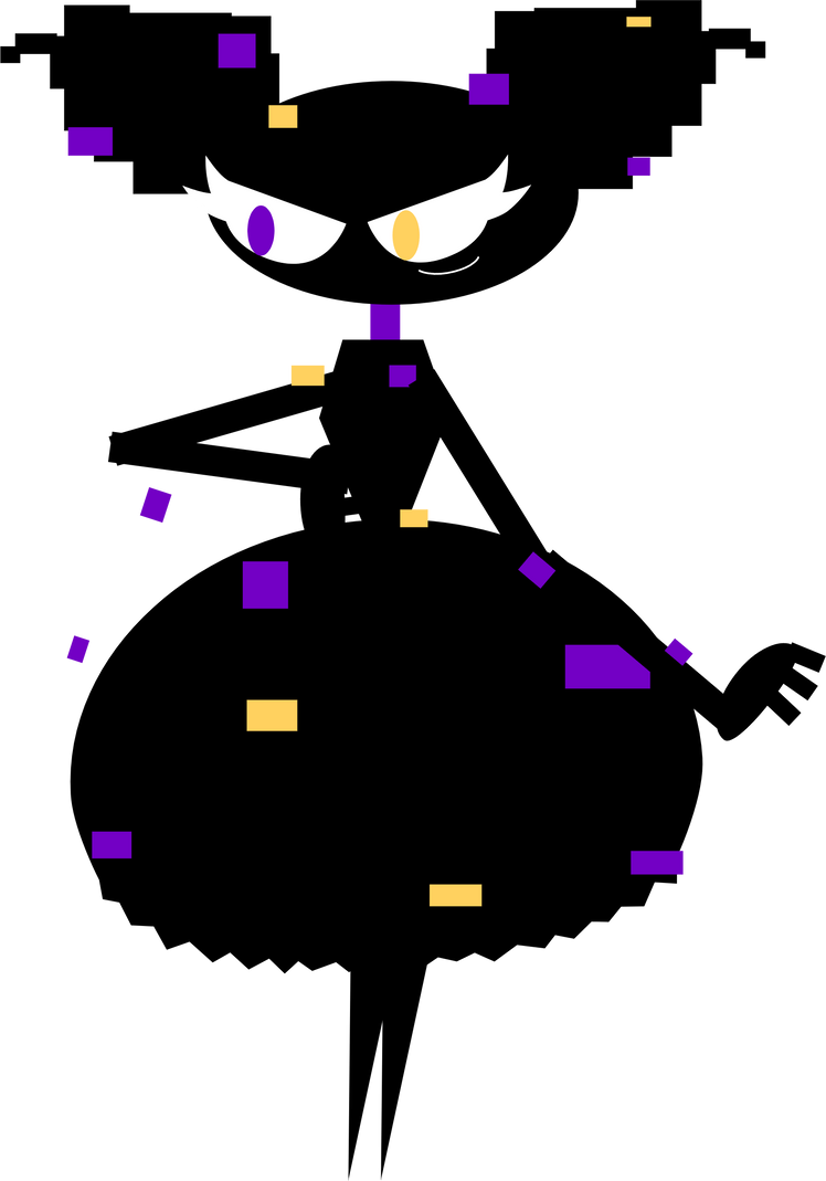 Abstractina the Abstraction Queen (OC) by AmberTheSkyhandler on DeviantArt