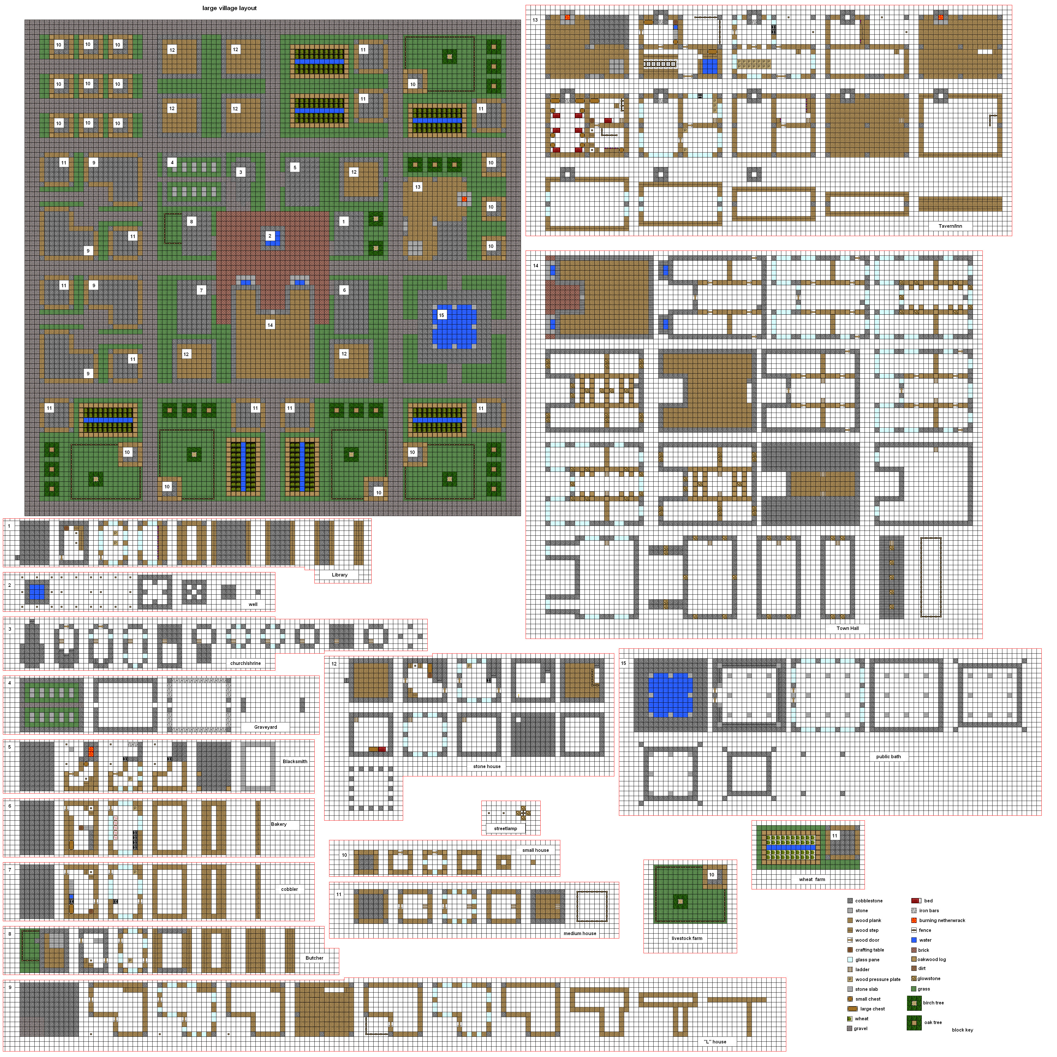 old Village Plans