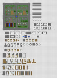 small fortified village WIP