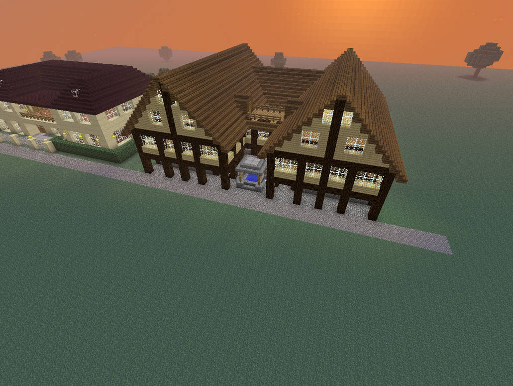 Minecraft large Inn3 by ColtCoyote on DeviantArt