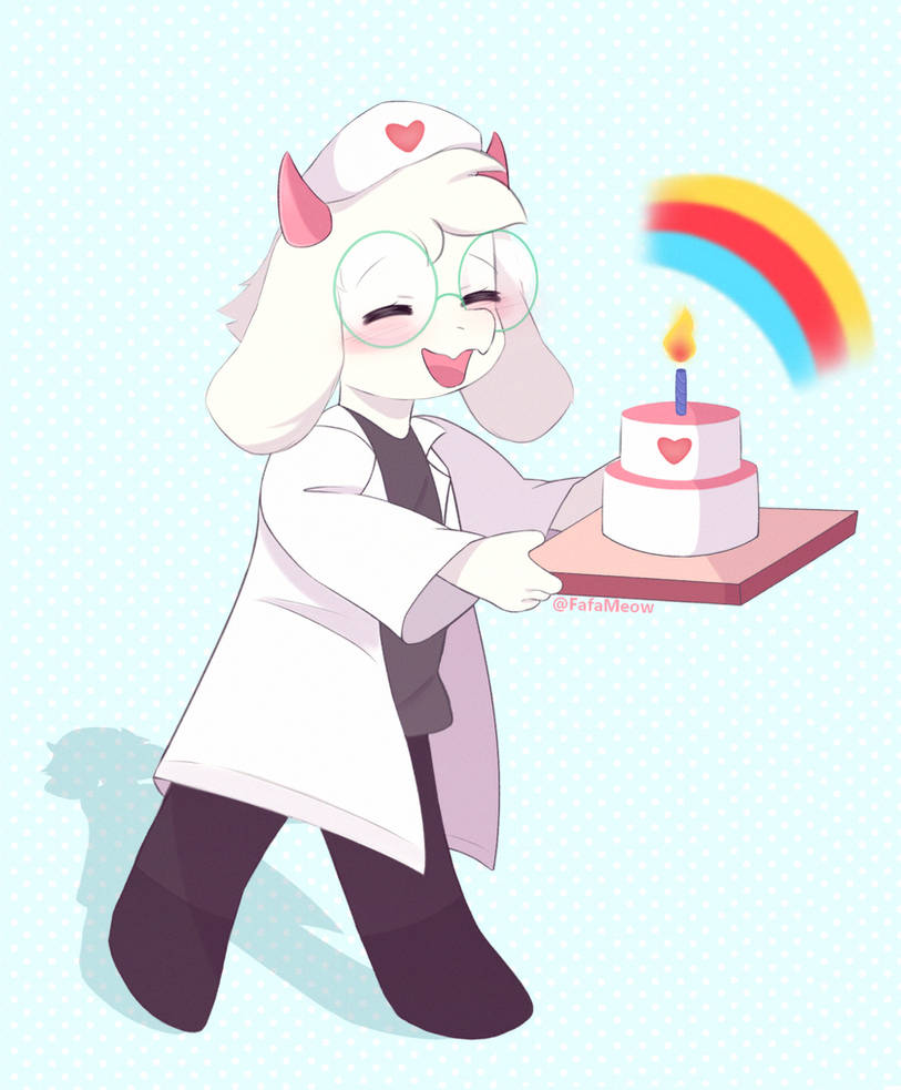 Absolute Ralsei Nurse Ralsei by FafaMeow on DeviantArt