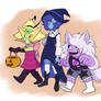 Let's go trick-or-treating!