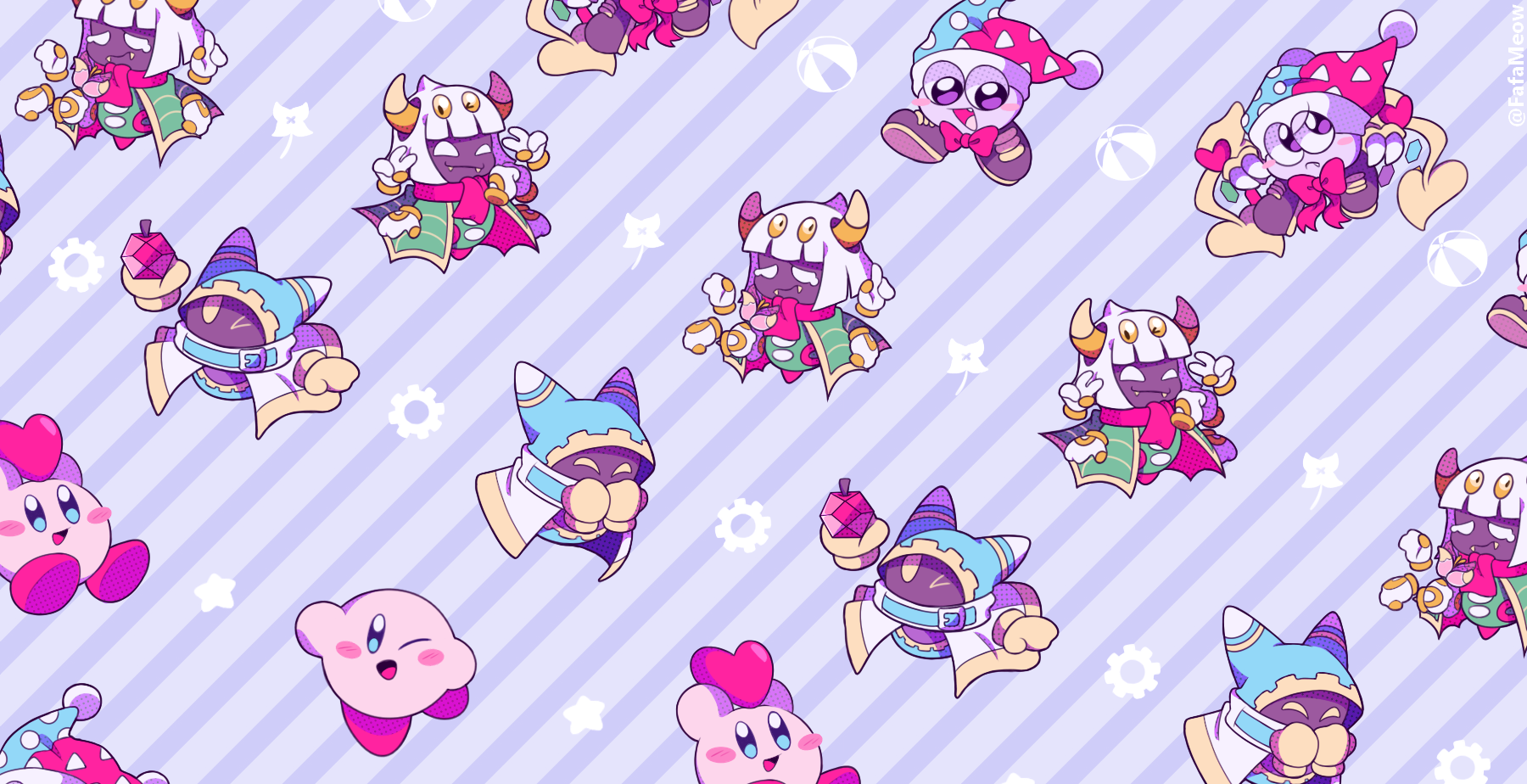 A Kirby Wallpaper by FafaMeow on DeviantArt