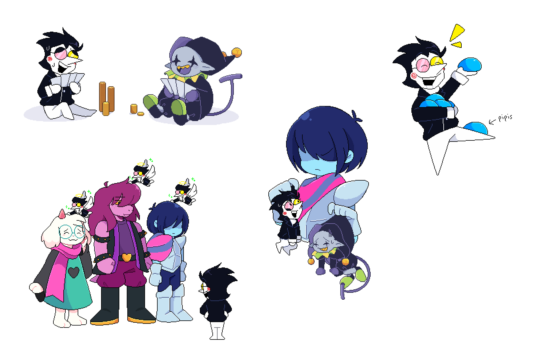 deltarune custom animation 2 - Jojo Poses by DOA687 on DeviantArt