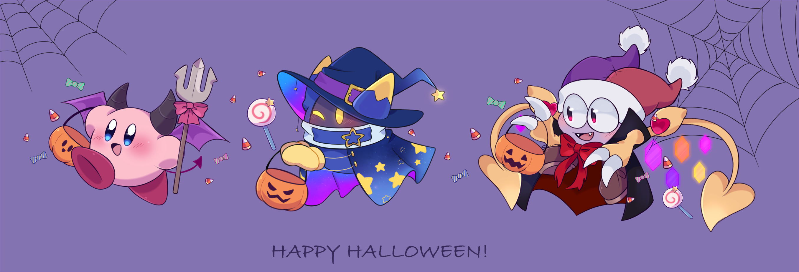 Happy Halloween - Kirby fanart by FafaMeow on DeviantArt