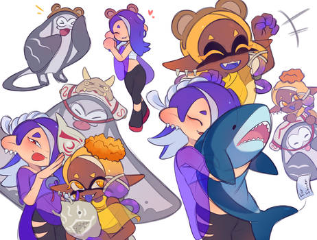 Explore the Best Deep_cut_splatoon_3 Art | DeviantArt