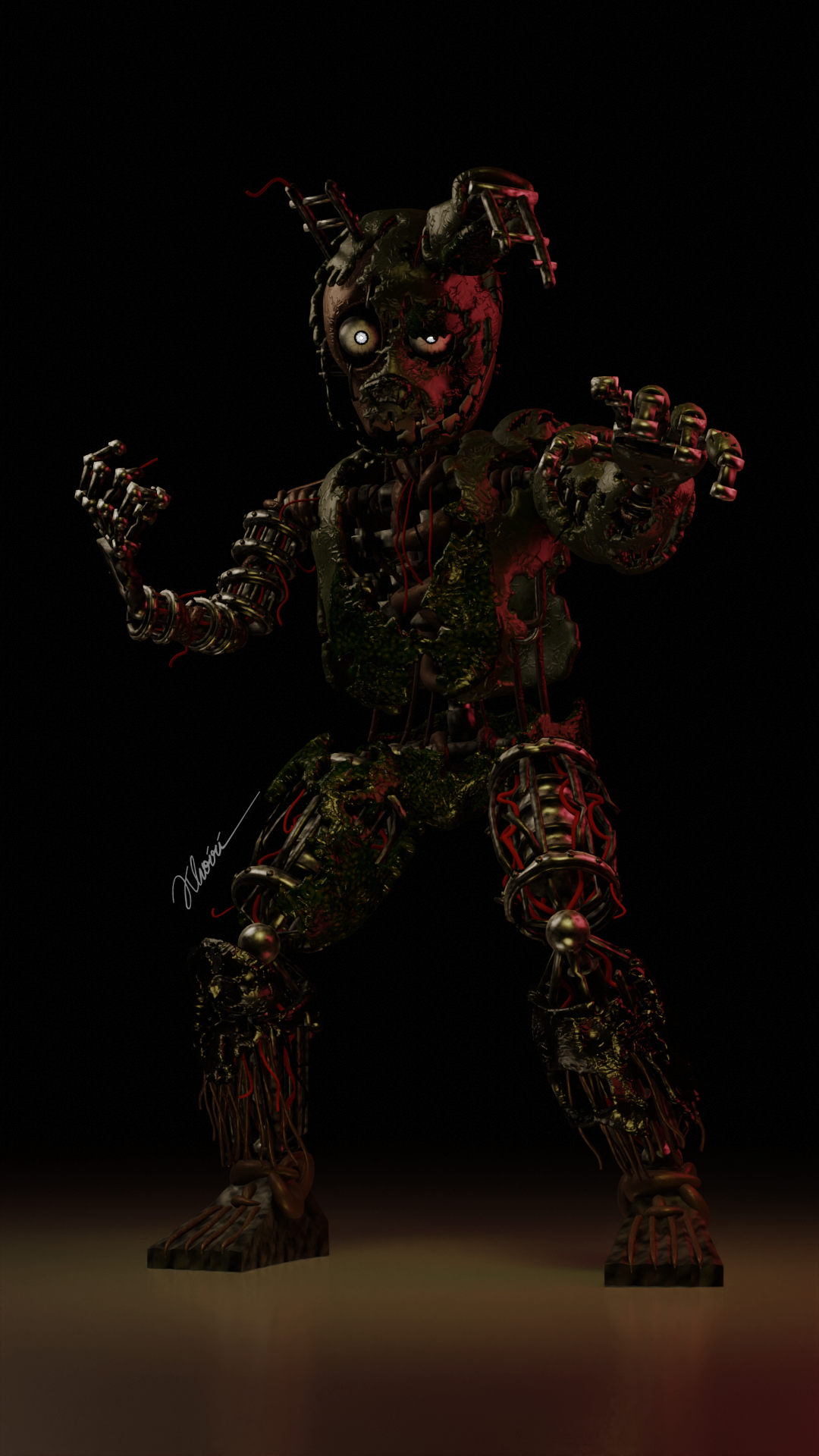 Springtrap Cursor Ignited Springtrap by HaruRukushi on DeviantArt