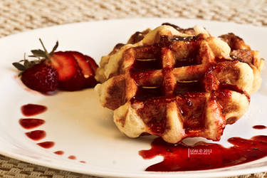 Strawberry Waffle