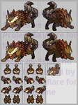 Gernite sprite set by Frillecho