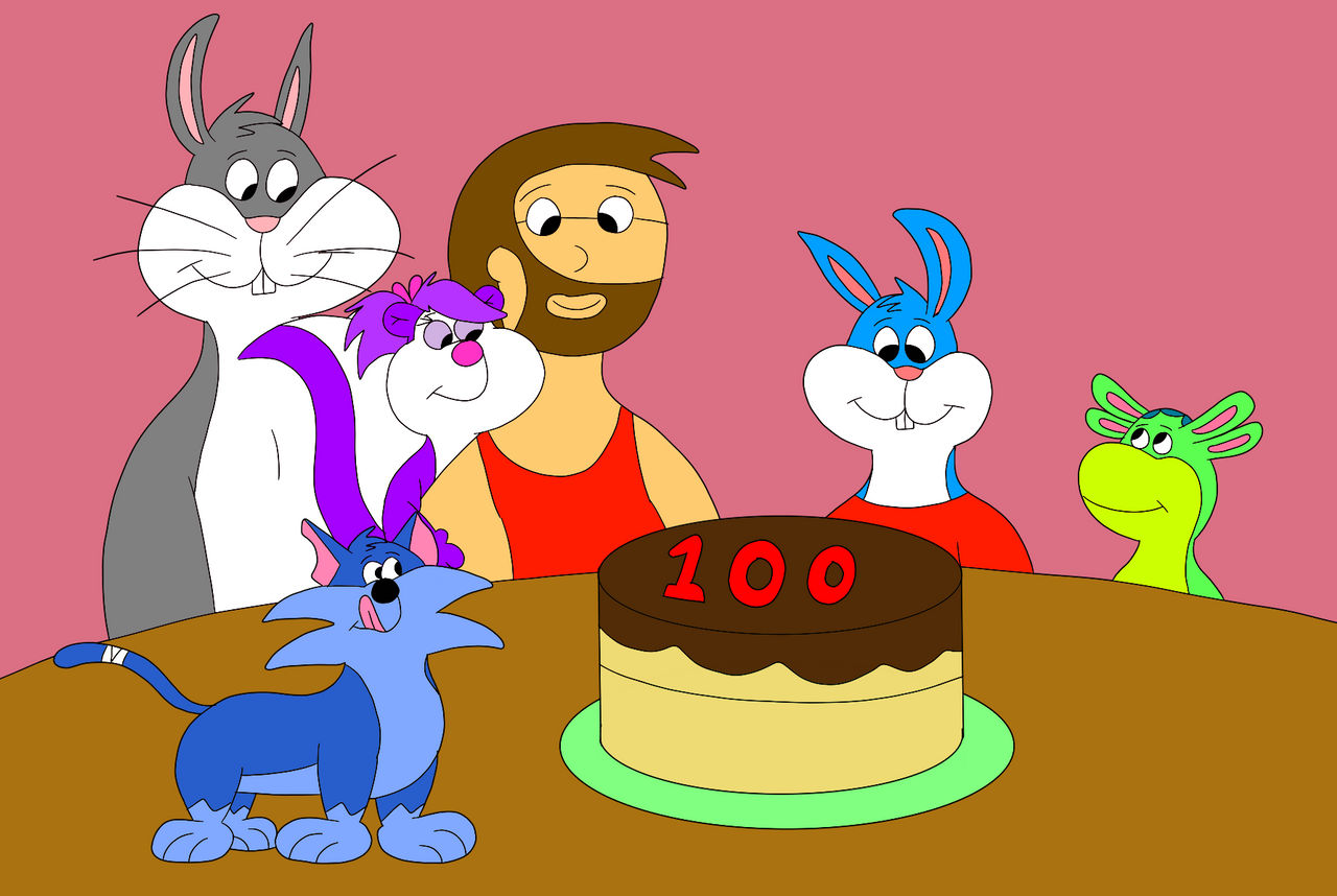 Reached 100 Watchers By Twistedartistguy On Deviantart Reached 100 Watchers By Twistedartistguy On Deviantart