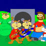 Enjoying the Chipmunks' Music