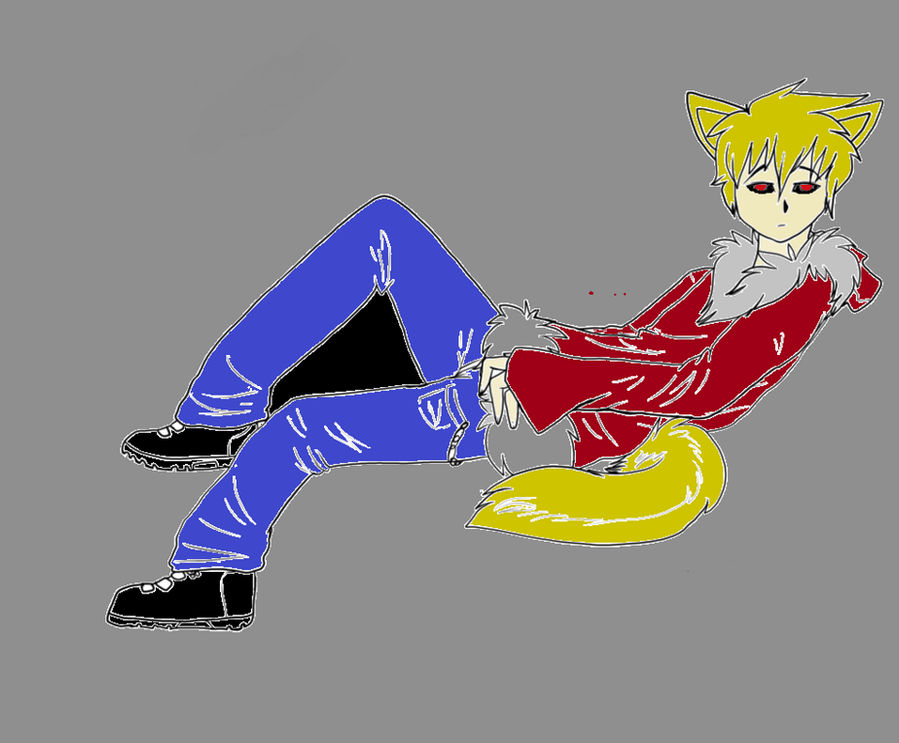 Spring wolf {Gijinka} by Springwolfartist on DeviantArt