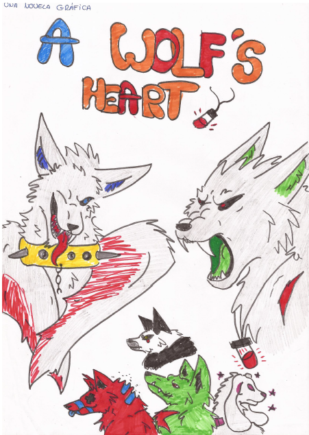 Cover - A Wolfs Heart by PulgosoWolf