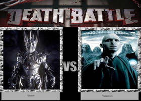 DEATH BATTLE Idea Sauron VS Lord Voldemort