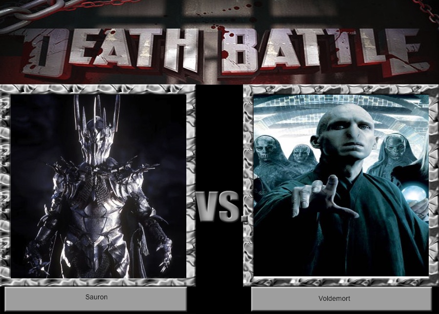 Death Battle: Sauron vs. Voldemort by SilverBuller on DeviantArt