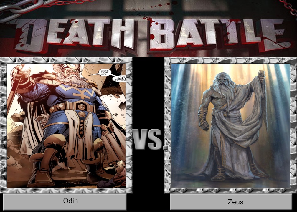 DEATH BATTLE Odin vs Zeus by JefimusPrime on DeviantArt