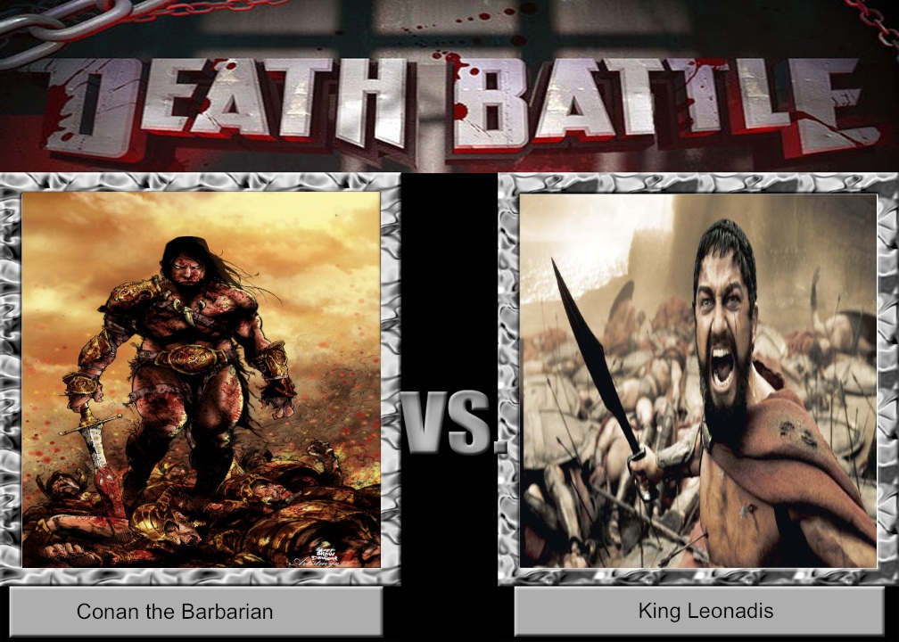 DB idea Conan The Barbarian VS King Leonadis