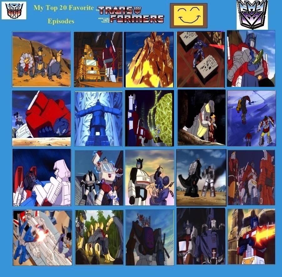 Top 20 Favorite Transformers Episodes