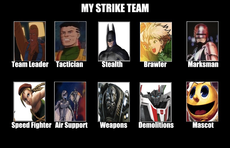 Jefimus' Strike team