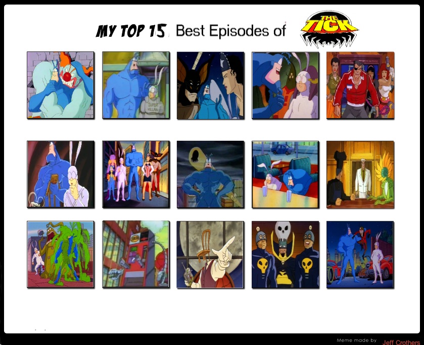 Top 15 Favorite Episodes of The Tick