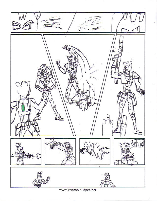 An attempt at a comic fight scene by JefimusPrime on DeviantArt