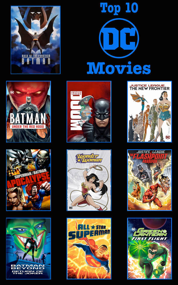 JP's top 10 Animated DC Movies by JefimusPrime on DeviantArt JP's top 10 Animated DC Movies by JefimusPrime on DeviantArt