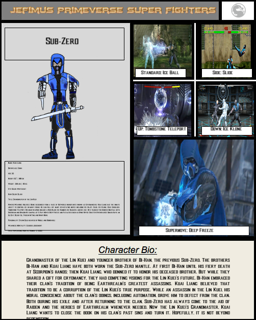JPVSF Sub Zero Moveset By JefimusPrime On DeviantArt jpvsf-sub-zero-moveset-by-jefimusprime-on-deviantart