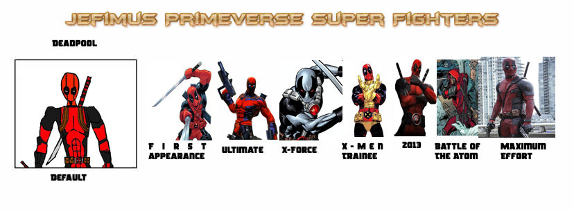 JPVSF Deadpool Alternate Costumes by JefimusPrime on DeviantArt