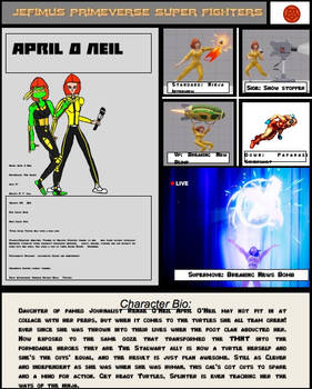 JPVSF April O'Neil Moveset