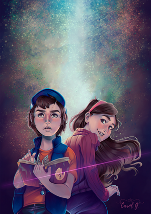 Gravity Falls by Serena-Moretti