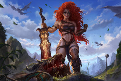 Redhead Barbarian