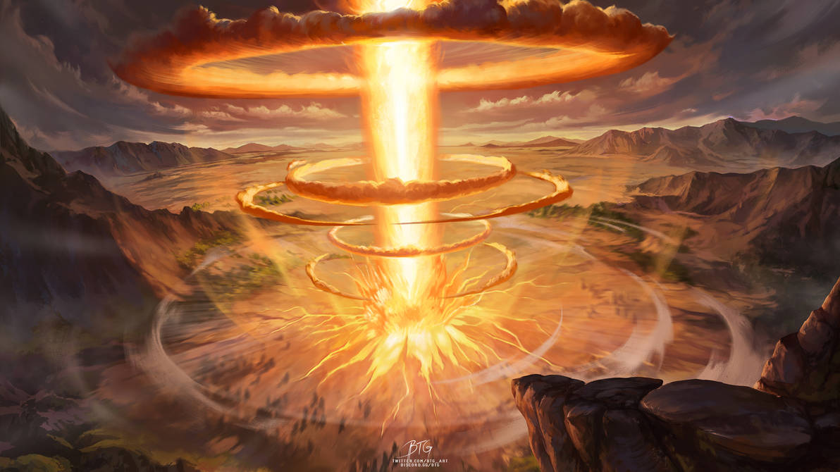 Magic Nuke Magic spell - Destruction by BTGART on DeviantArt