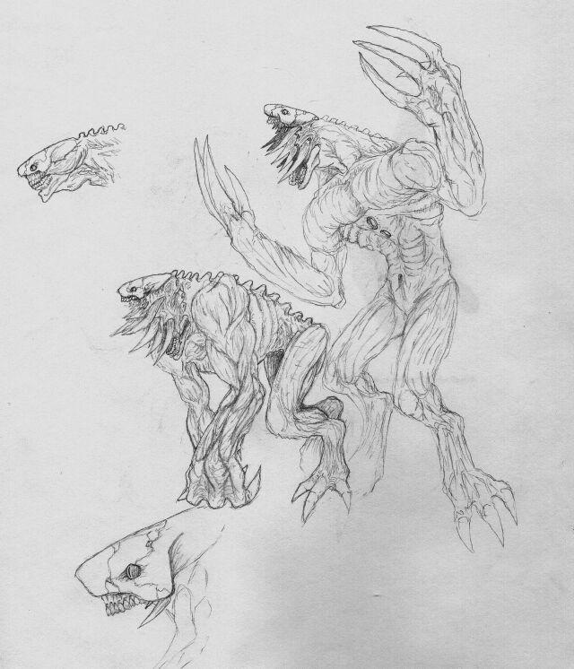 Genetic Construct Deviantart genetic monstrosities by pazshadow1 on DeviantArt