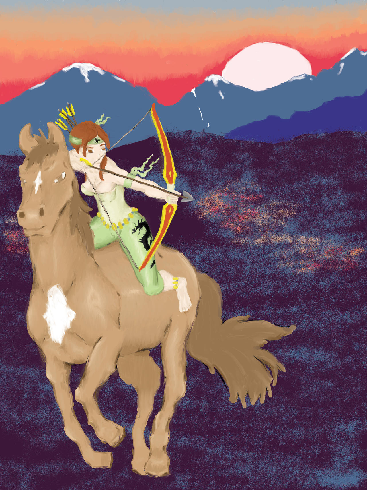 Sunfire Huntress