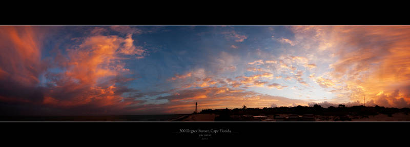 300 Degree Sunset, CapeFlorida