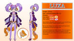 OC Reference - Luxa by Luxianne