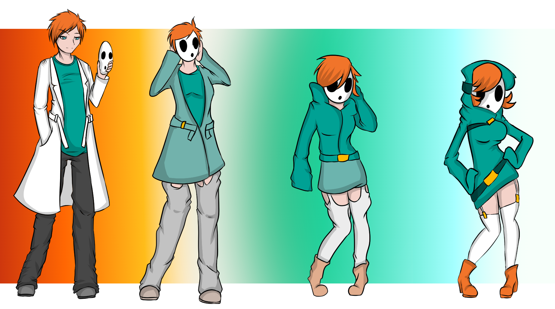 Commission - SCIENCE! Shy Girl TG - Helen Castle by Luxianne on DeviantArt